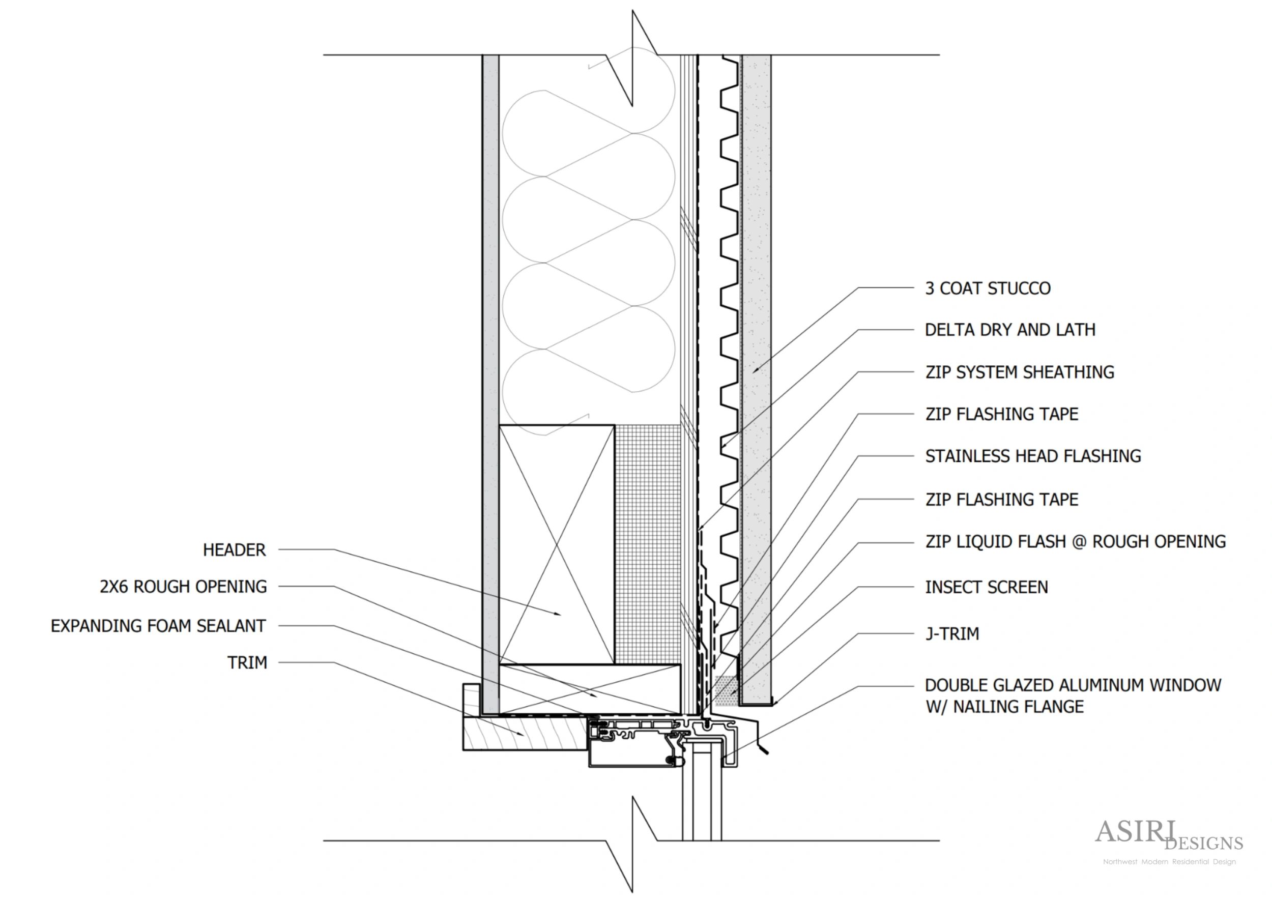 Thin Brick Window Details